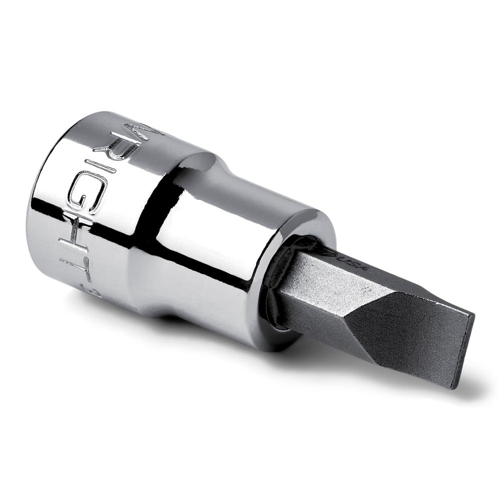 Wright Tool 2260 1/4" Drive Slotted Screwdriver Socket With Bit 3/16"