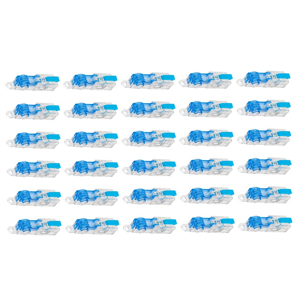30Pcs T-Tap Splicing Terminals Durable Plastic Casing Material 250 Volt Rating