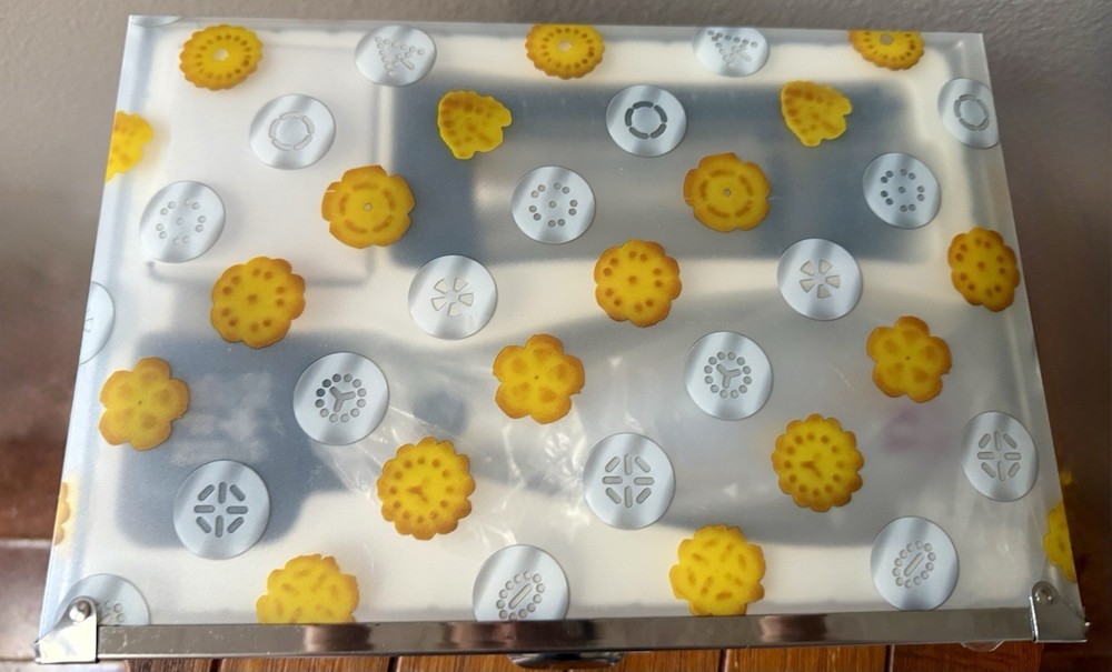 Rocco Cordless Cookie Press Kit~New (missing Direction/Recipe Book)