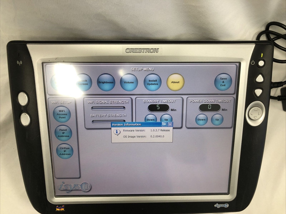 Crestron TPMC-10 Touch Panel