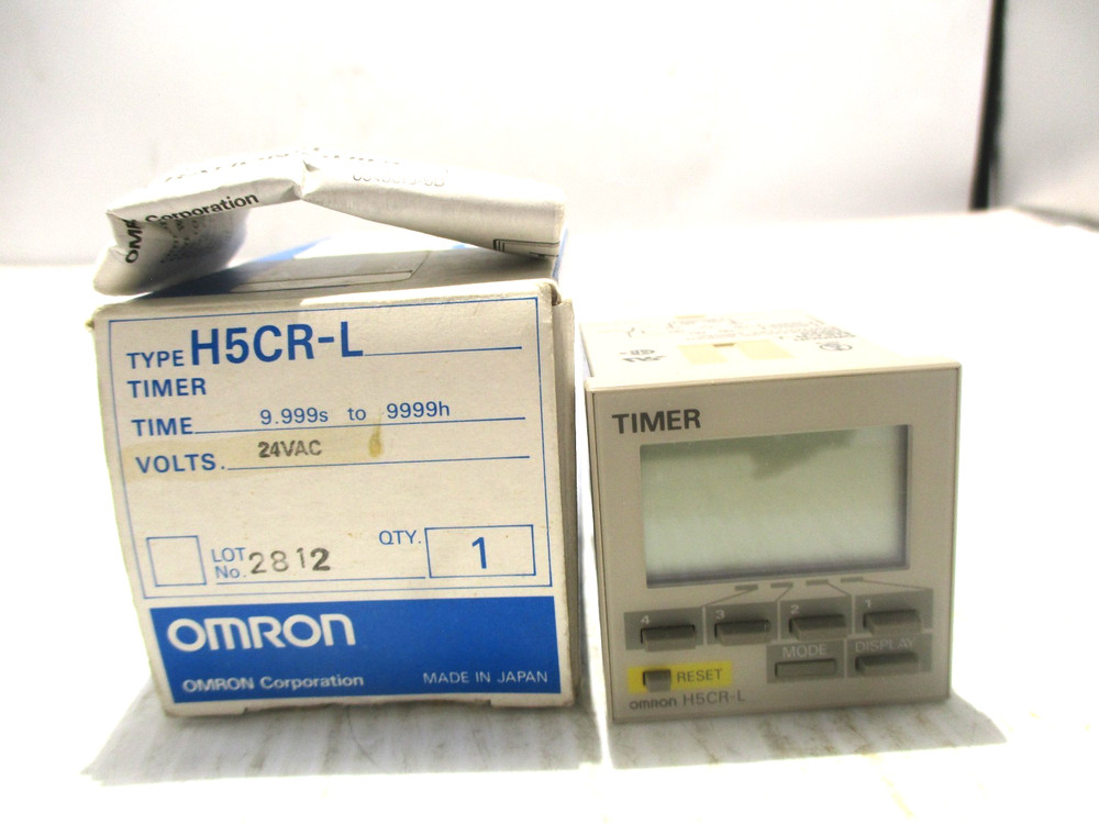 NEW OMRON H5CR-L DIGITAL TIMER
