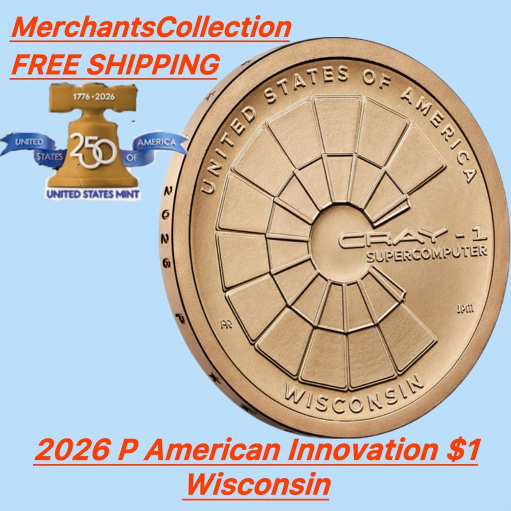 2026 P Wisconsin American Innovation Dollar Uncirculated