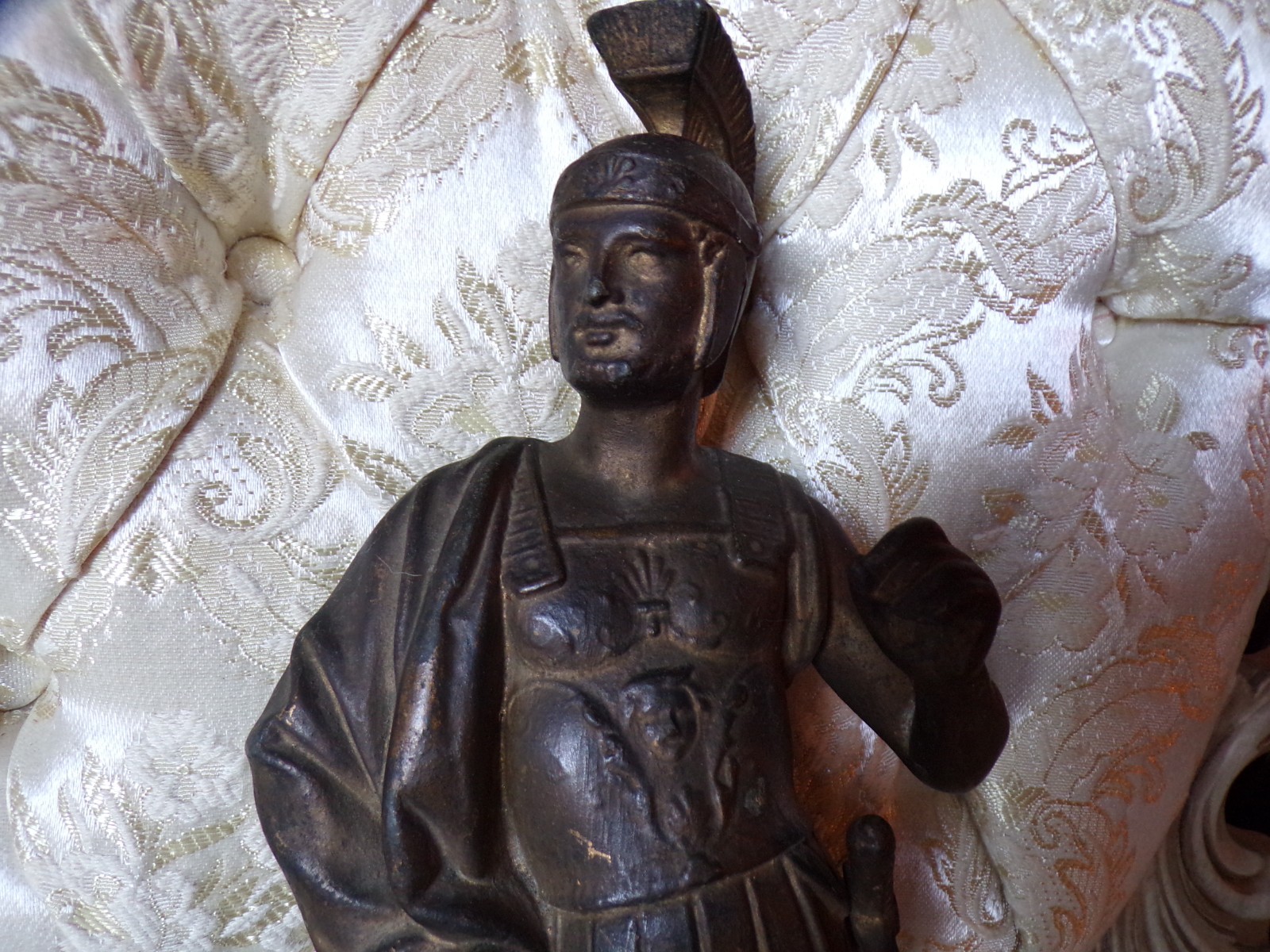 Antique Bronze Roman Solider