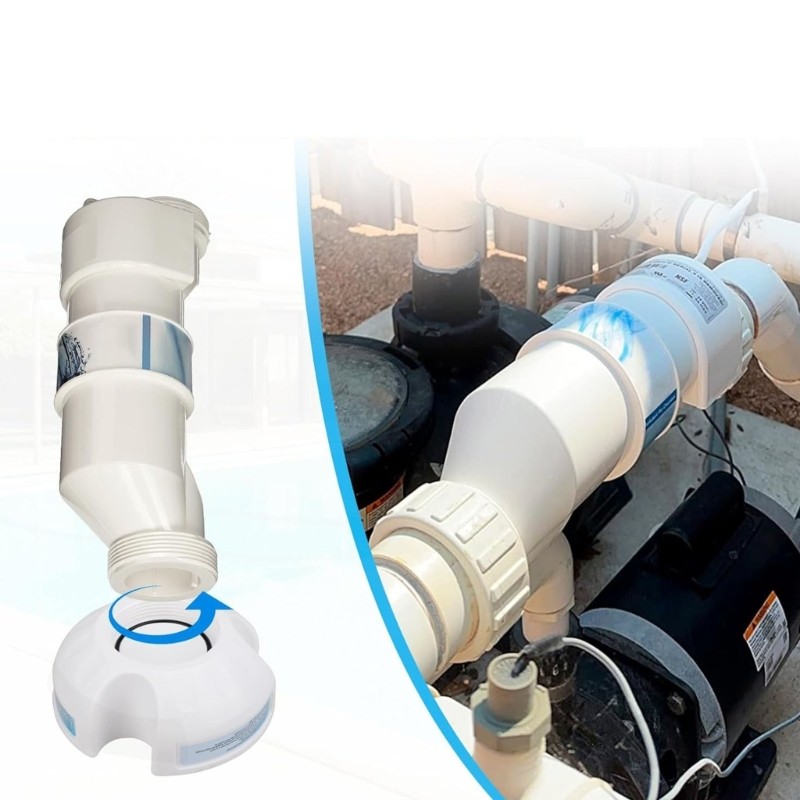 Heavy Duty Plastic Pipe for Pool Salt System Compatibility and Easy Installation