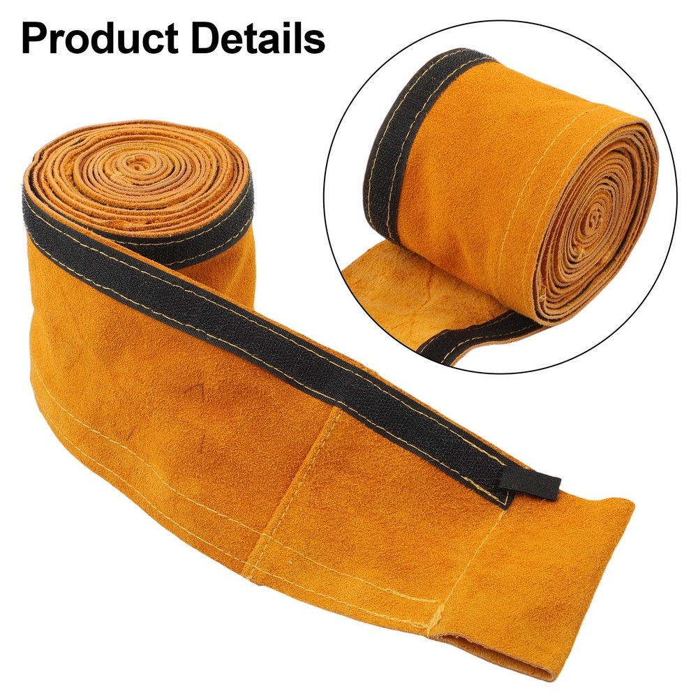 Leather TIG Welding Torch Cable Cover Tig Cover 1Pcs Practical Quality