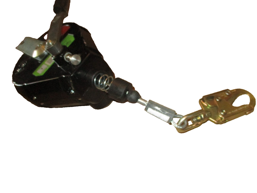 NEW IKAR 50' GALVANIZED SELF RETRACTING LIFELINE