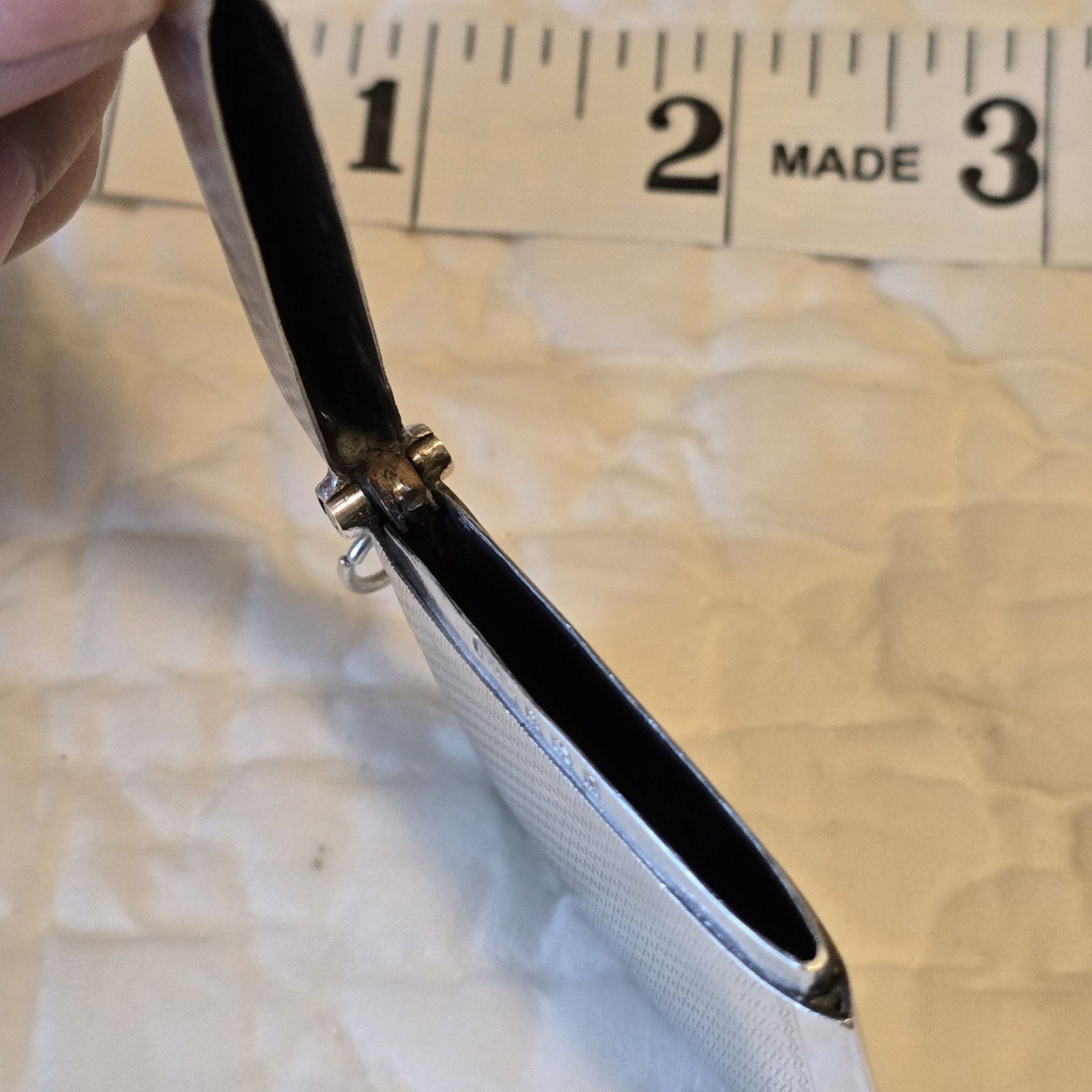 Antique Deakin & Francis Vesta Case Match Safe Holder Sterling Circa 1913 London