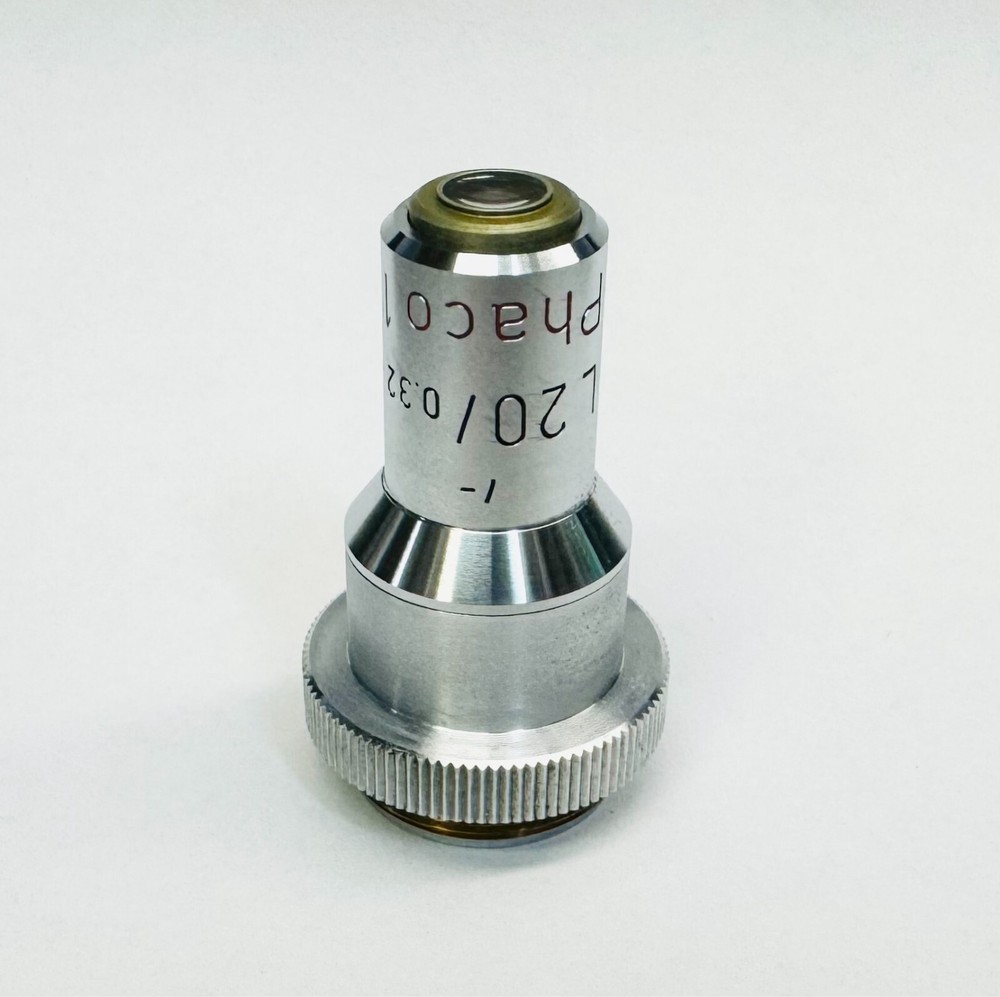 Leitz 20X/0.32 L Phaco 1 Phase Contrast Microscope Objective Lens Long Working