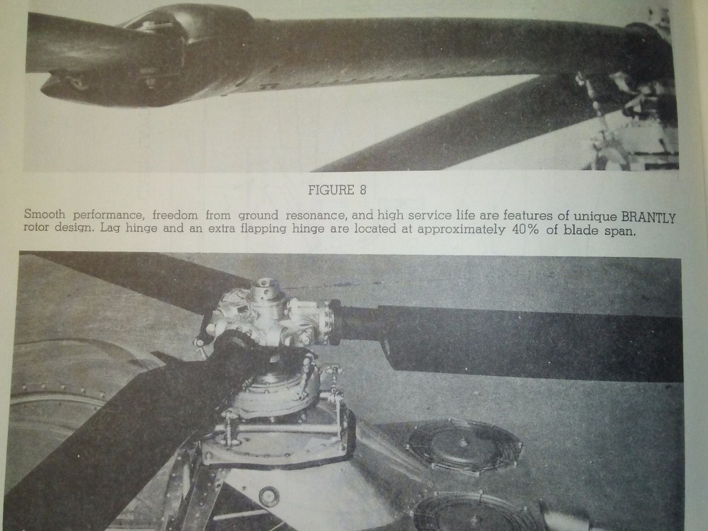 Original Brantly Helicopter Training & Pilot Guide Manual
