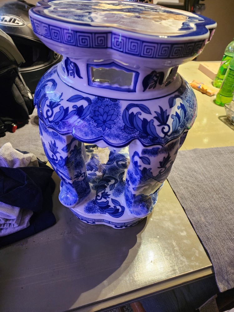 china antique garden stool