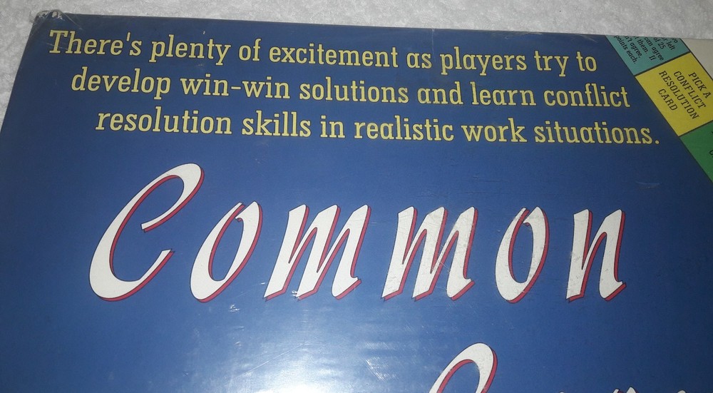 1997 Common Ground Board Game Franklin Learning - Resolve Conflicts