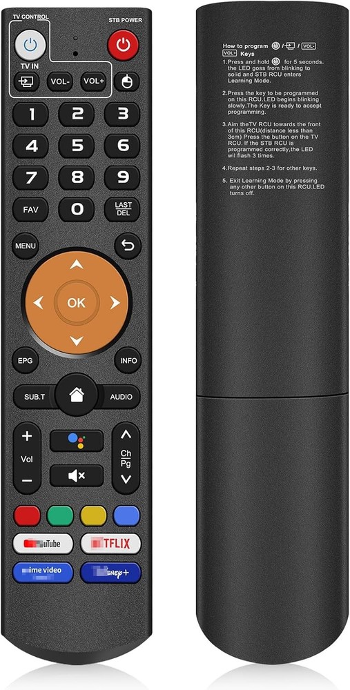 Replacement Learning Bluetooth Voice Remote Control fit for vSeeBox V3...