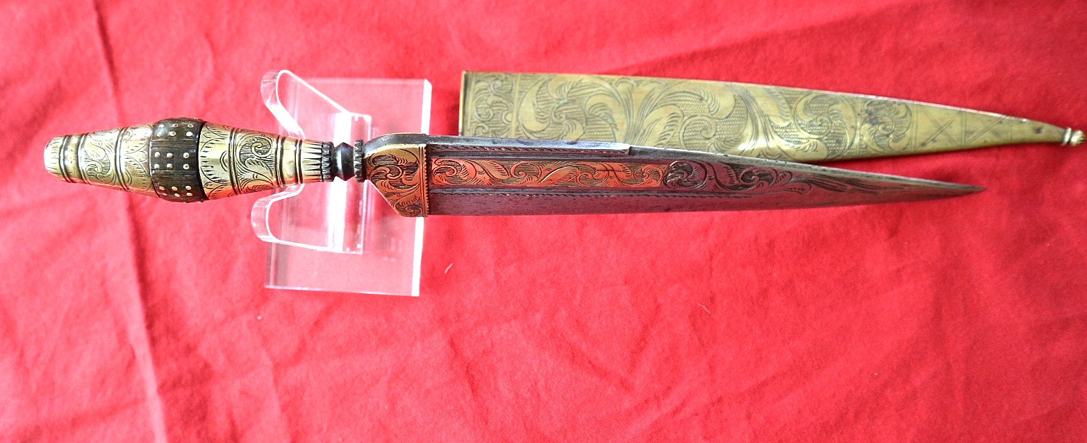 NAPOLEONIC SPANISH DAGGER USED DURING THE NAPOLEONIC WARS1 14 INCHES NOT SWORD