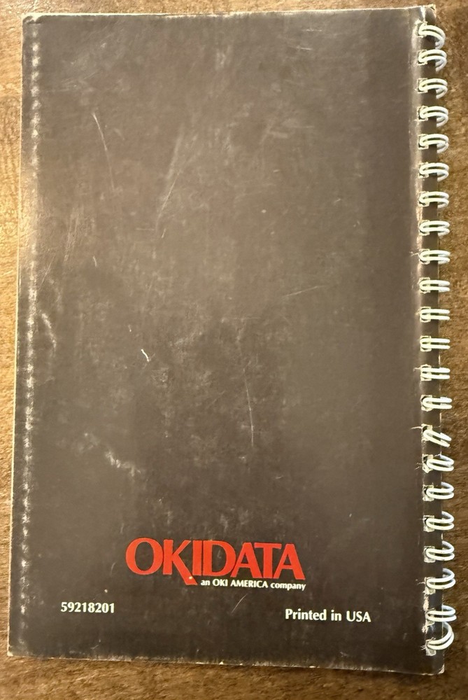 Okidata 120 Printer Handbook For Commodore Computers
