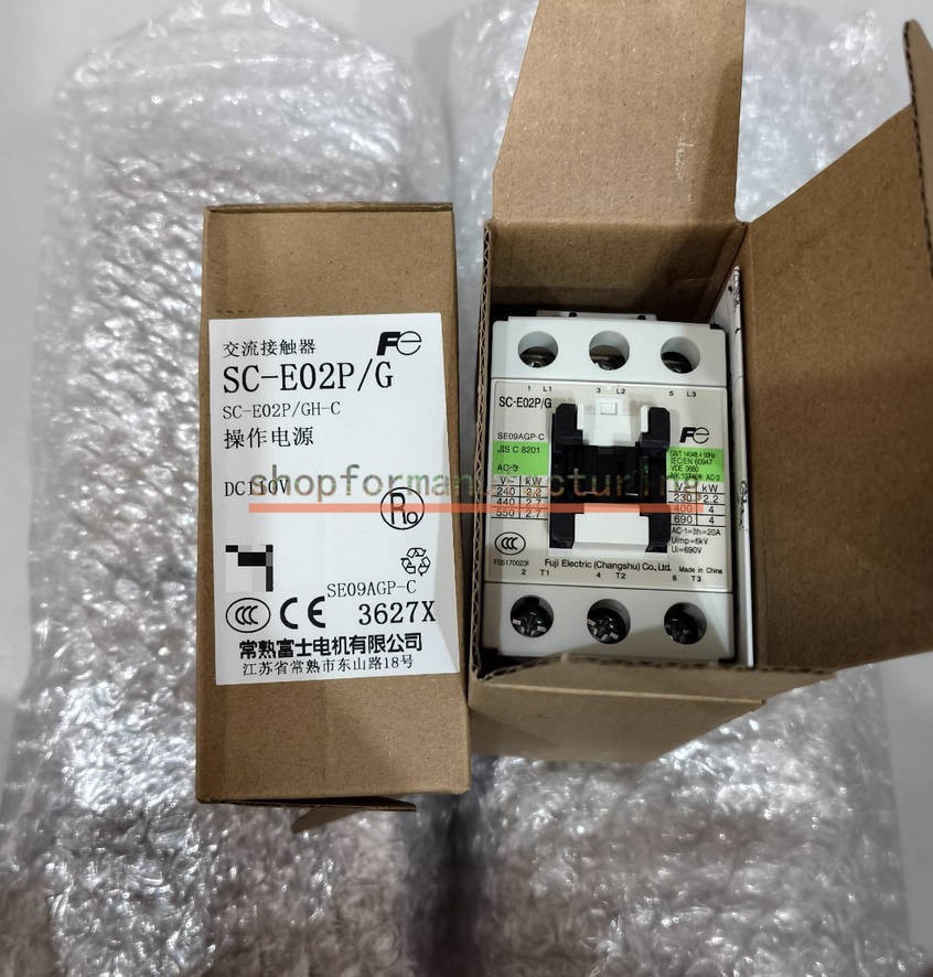One Fuji DC Contactor SC-E02P/G DC110V New