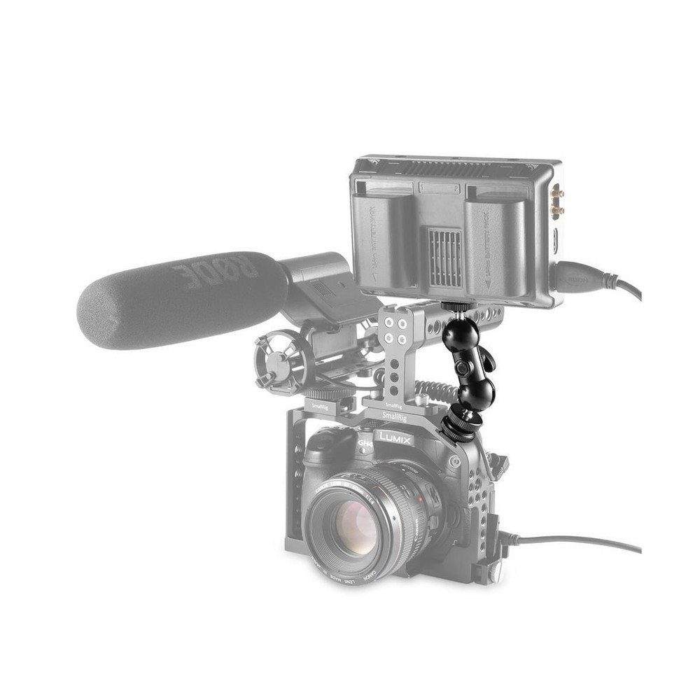 SmallRig Multi-Function Double End BallHead with Cold Shoe Mount and Thumb Screw