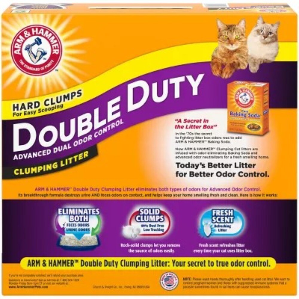 Advanced Dual Odor Control Clumping Litter - 20lbs