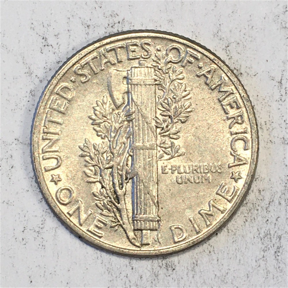 1945 Mercury Silver Dime - High Quality Scans #L845