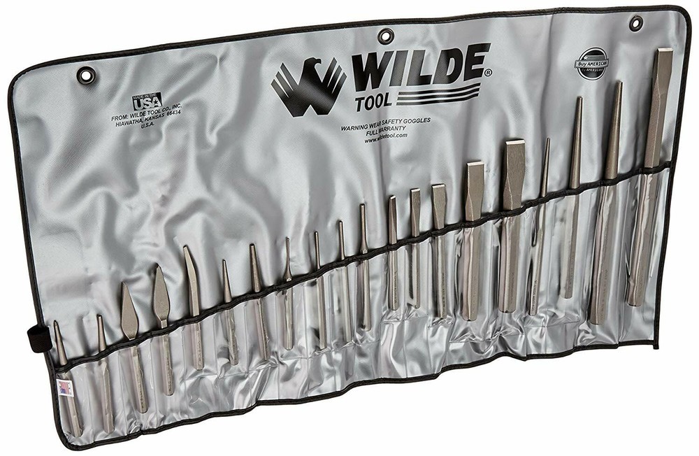 Wilde USA 20 Pc Punch & Chisel Set, K20