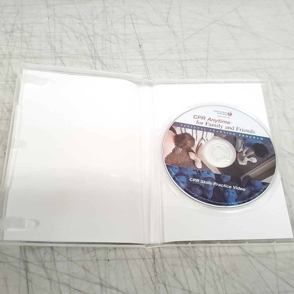 CPR Anytime Family And Friends Personal Learning Program DVD
