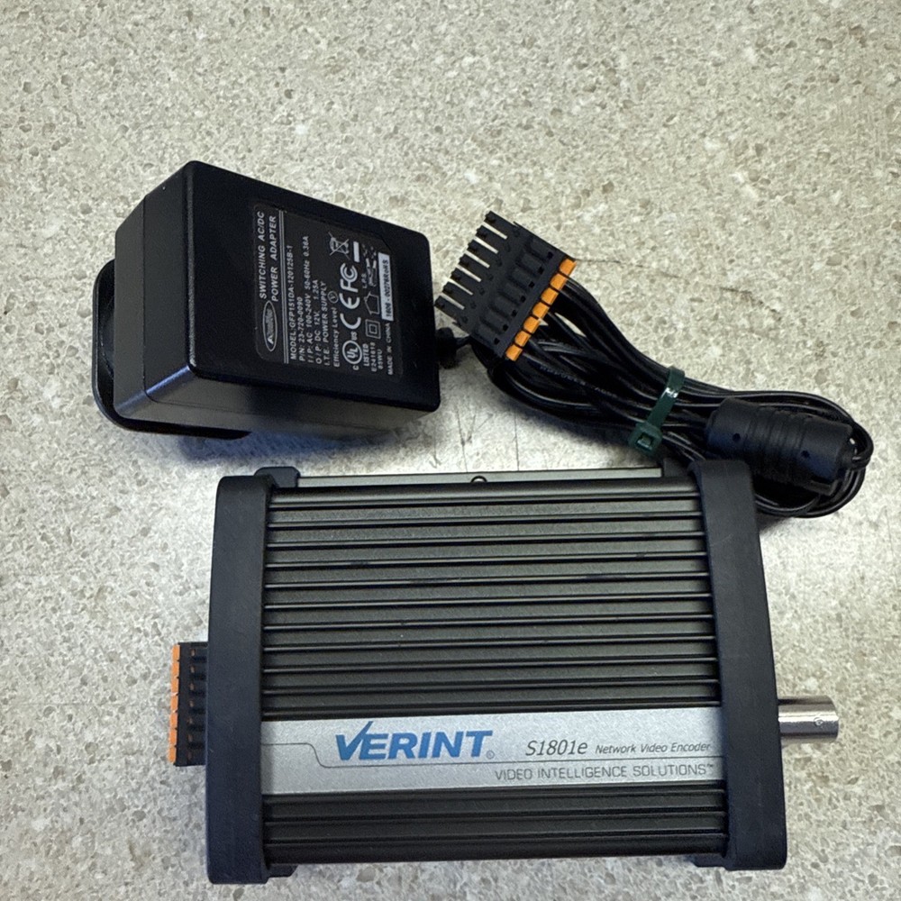 Verint S1801e network Video Encoder - Used