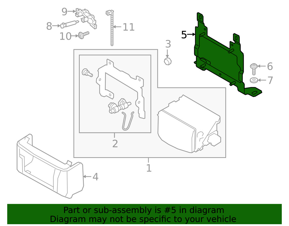 Genuine Audi Adapter 4KE-907-699