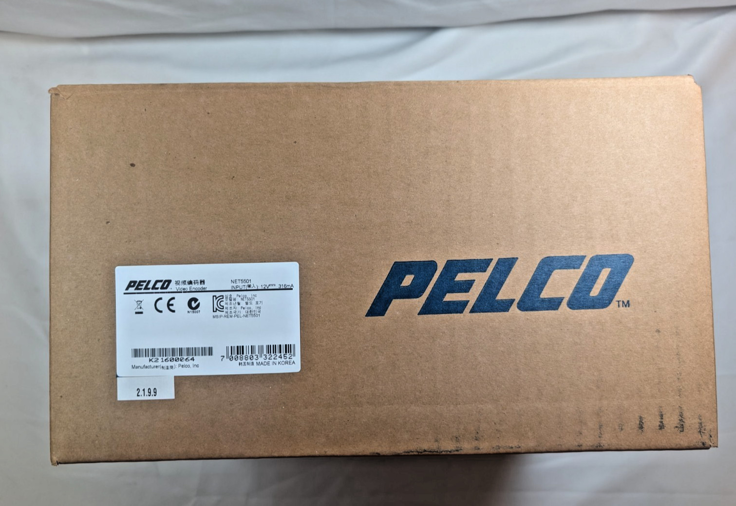Pelco Net5501 Single Channel Rack Network Video Encoder [CTSC] Net 5501