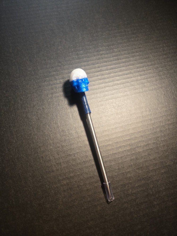 Custom Skull Tuna Spike Stainless Stainless