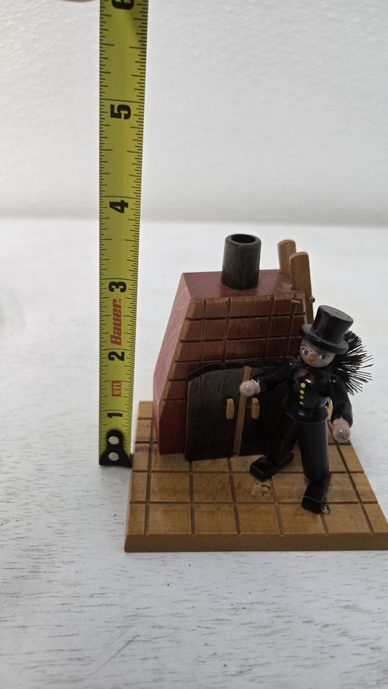 German Rauchermann Chimney Sweep Incense Burner