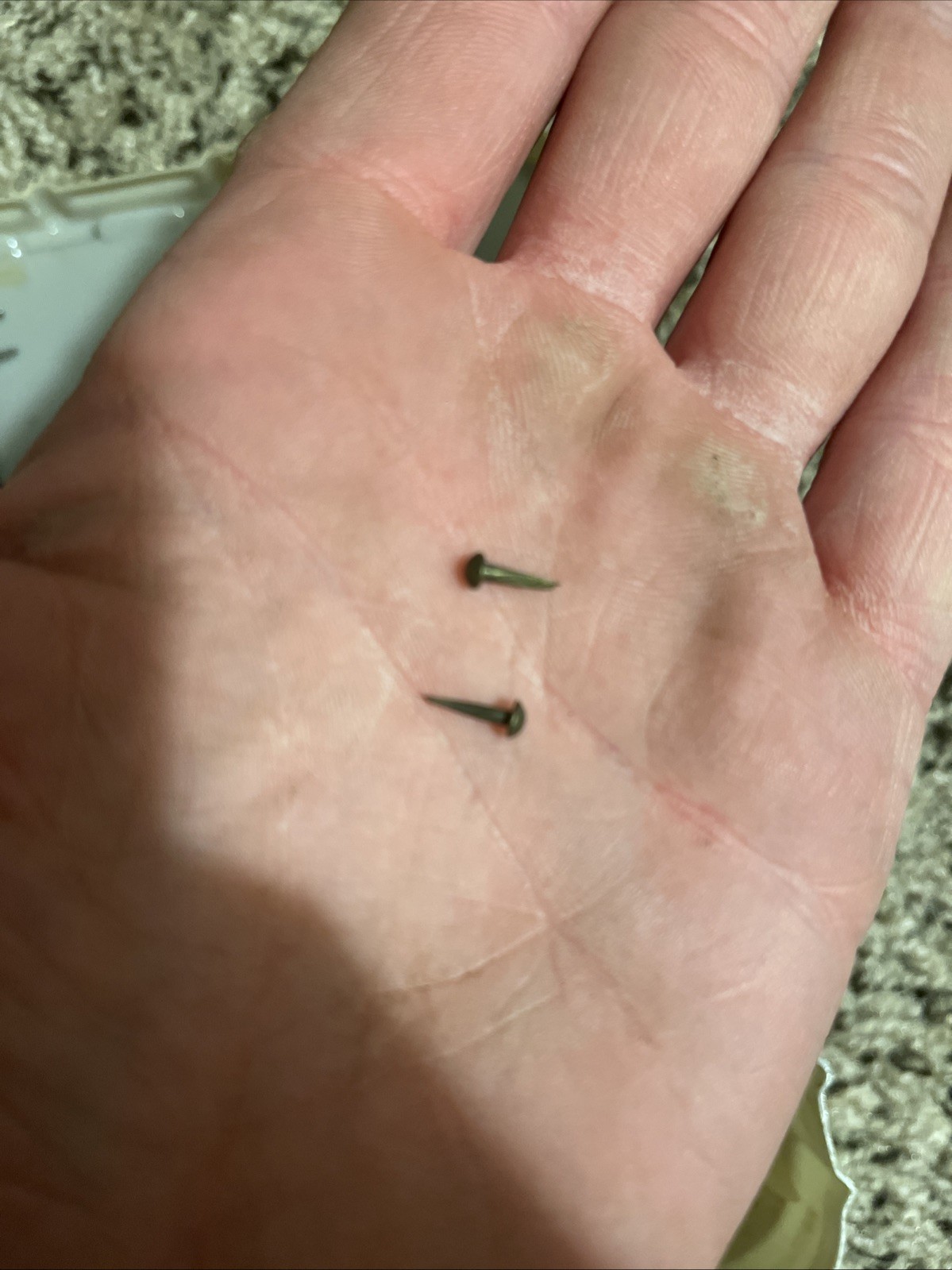 Vintage Samsonite Metal Initial Luggage Tags Initialgrams 1/2” Kit