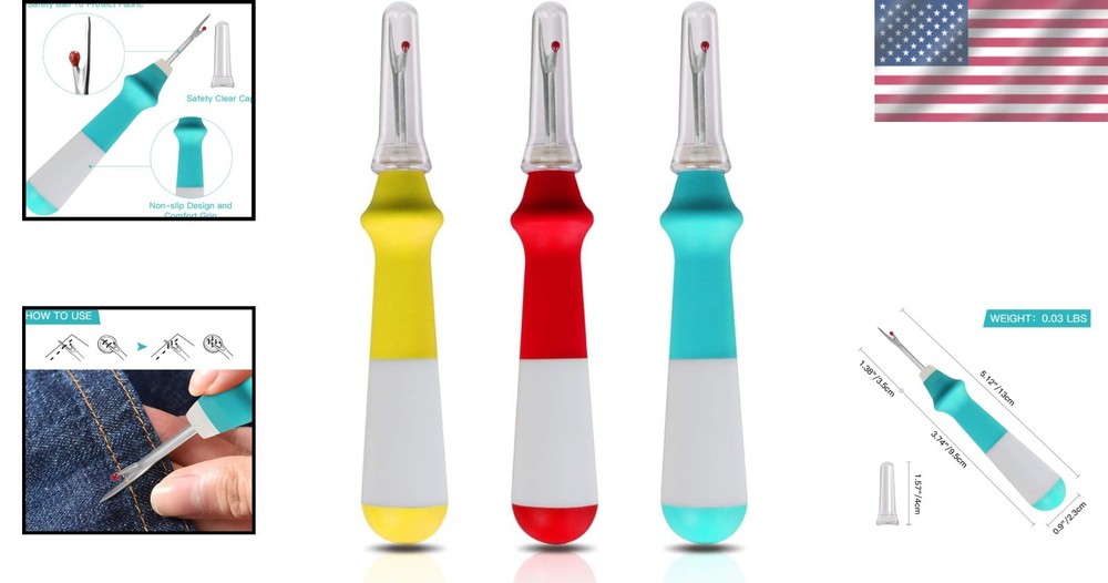 Large Thread Stitch Remover Tool Set - Sewing Rippers