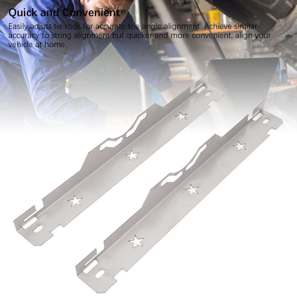New Wheel Alignment Tool With 2 Measuring Tapes Toe Alignment Tool Plates For @
