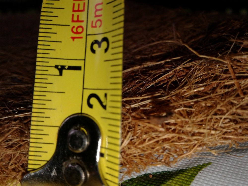 4 COCO MAT LINERS FLOWER VEGETABLE BASKETS EXTRA LARGE SIZE 21 1/2" DIAMETER