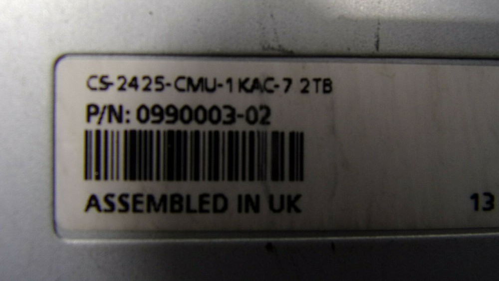 CLUSTERSTOR RMN:EB-2425, CS-2425-CMU-1KAC-7 2TB