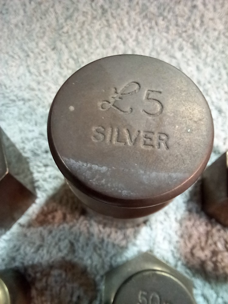 Vintage Brass Weights Post Office