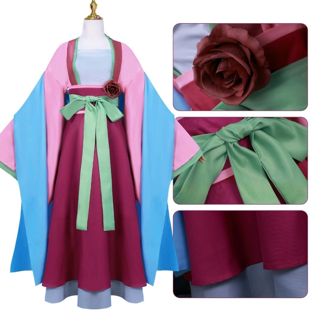 Apothecary Diaries Anime Cosplay Costume Women Maomao Mao Mao Med Dress