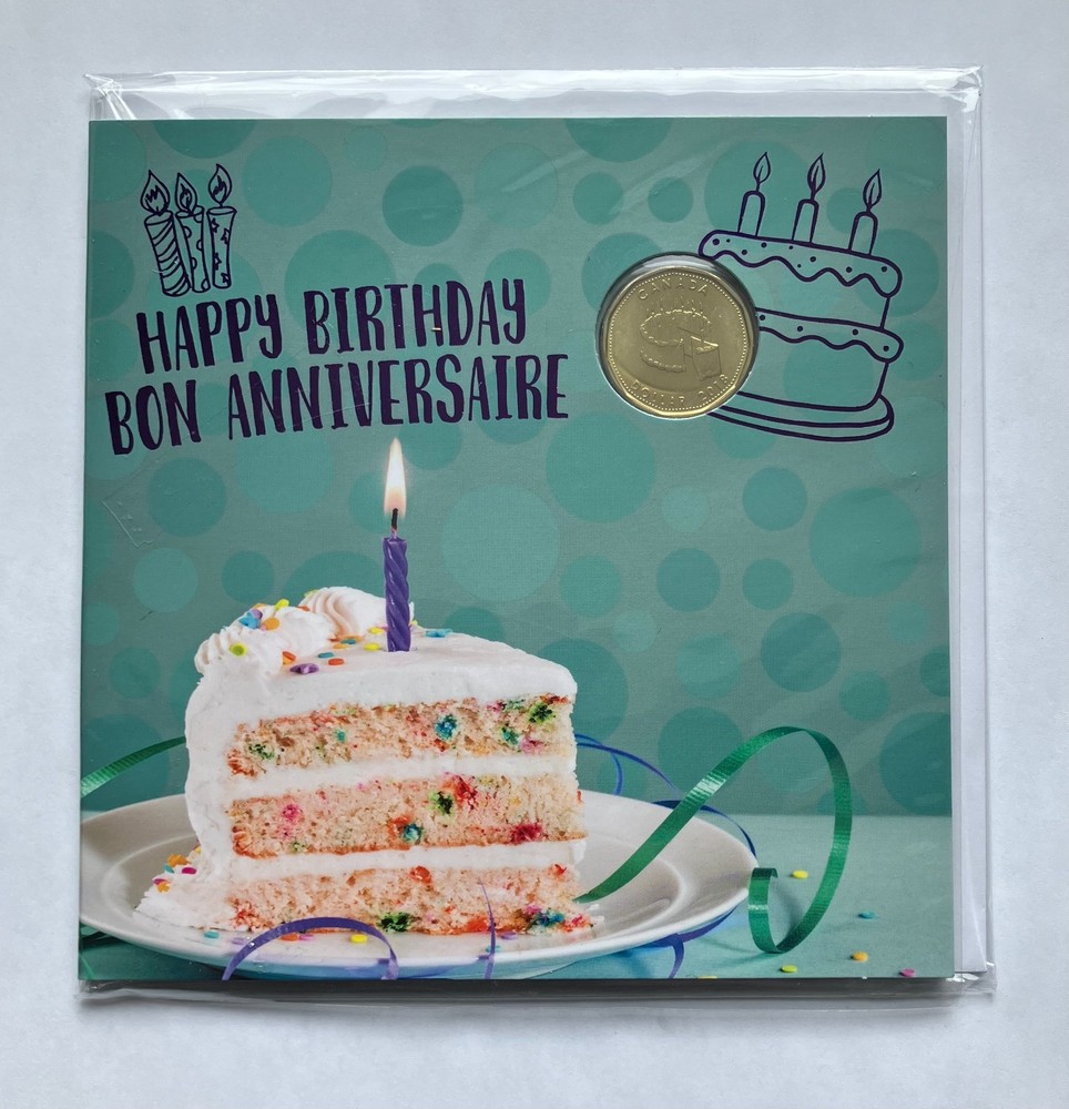 2018 Happy Birthday Canada Uncirculated Coin gift set