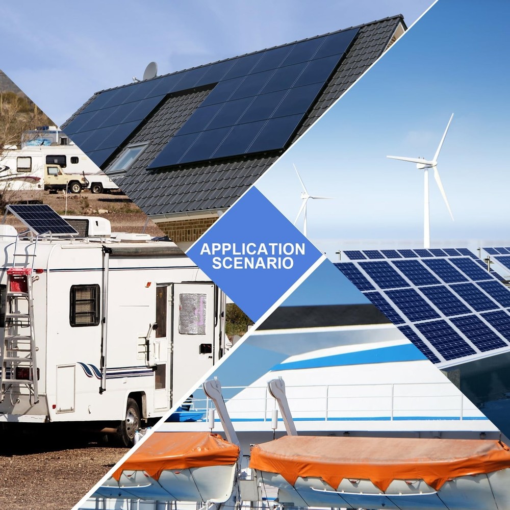 Adjustable Solar Panel Tilt Mount Brackets - Aluminum Alloy Mounting Brackets...