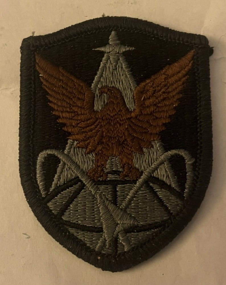 Military Patch Badge Army 1st Space Brigade ACU Hook Loop Back Variant 1 First