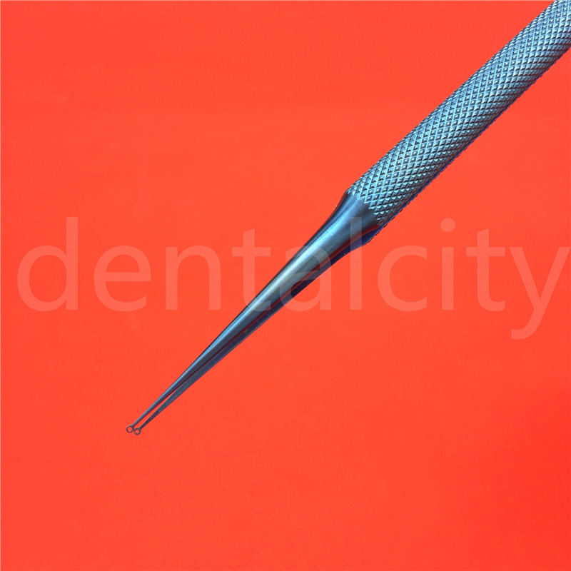Best Titanium Ringtip Forceps Ent Plastic Surgery Micro Fine Whole Ring Tip