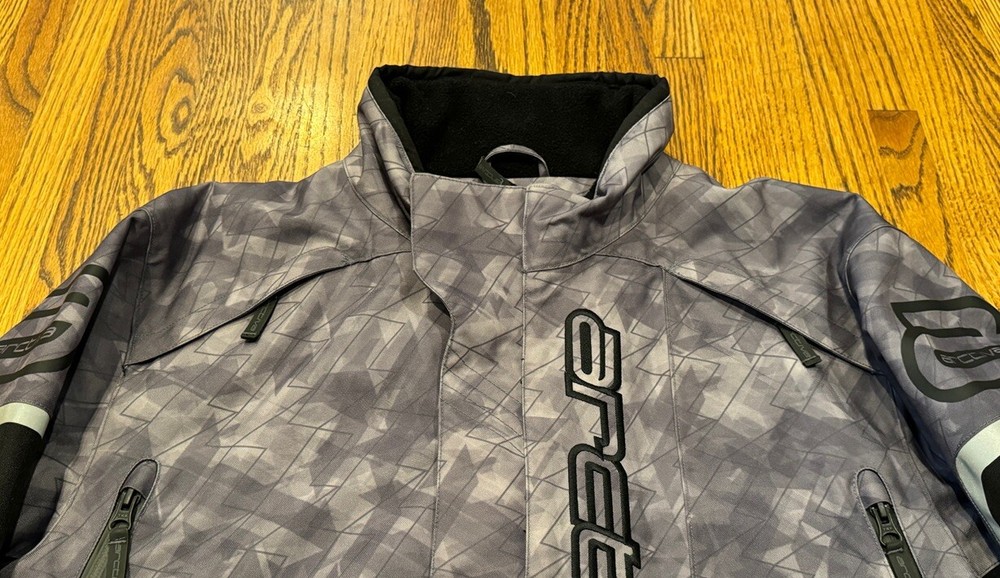 Arctiva Comp 8 RR Retro Reflective Snowmobile Soft Shell Jacket Mens Medium Camo