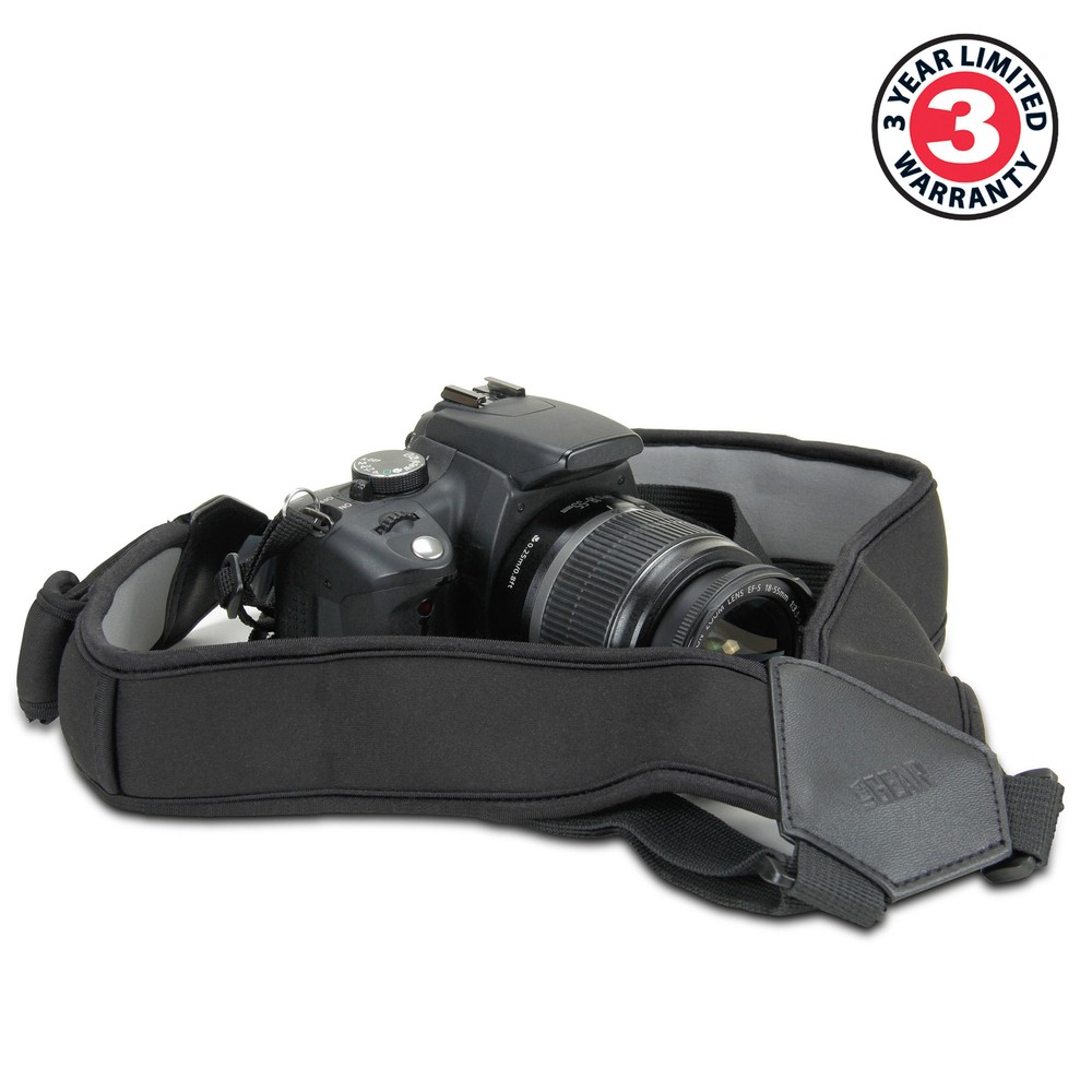 USA Gear DSLR Camera Harness Strap Kit with Comfort Pads & Quick Release System