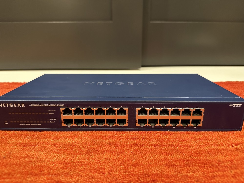 NETGEAR JGS524 ProSafe 24-Ports Ethernet Switch