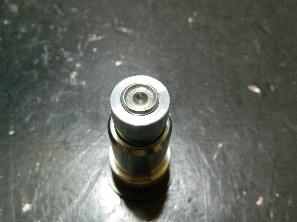 Vintage Microplan 20x / .5 Microscope Objective Lens V4176 Excellent