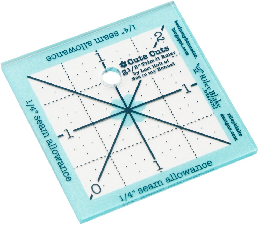 Riley Blake Trim It Square Ruler 2.5"