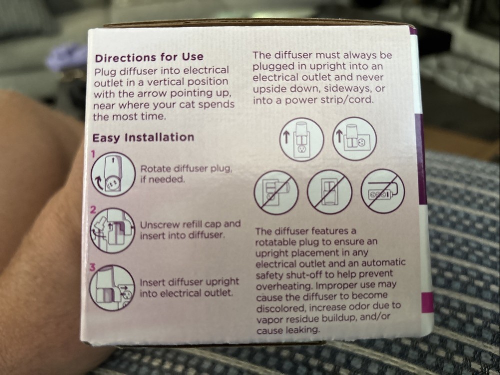 Comfort Zone Cat Calming Pheromone Diffuser - 100538643 (6 Pack)