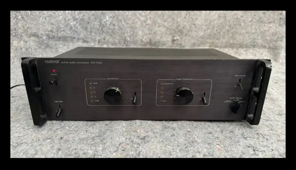 VINTAGE.Heathkit Active Audio Processor AD-1706 | Serial No. 01-42041