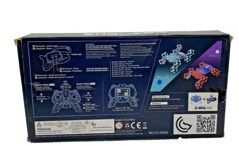 2024 Octipus Grounds Stunt car 9 Rounds Remote control