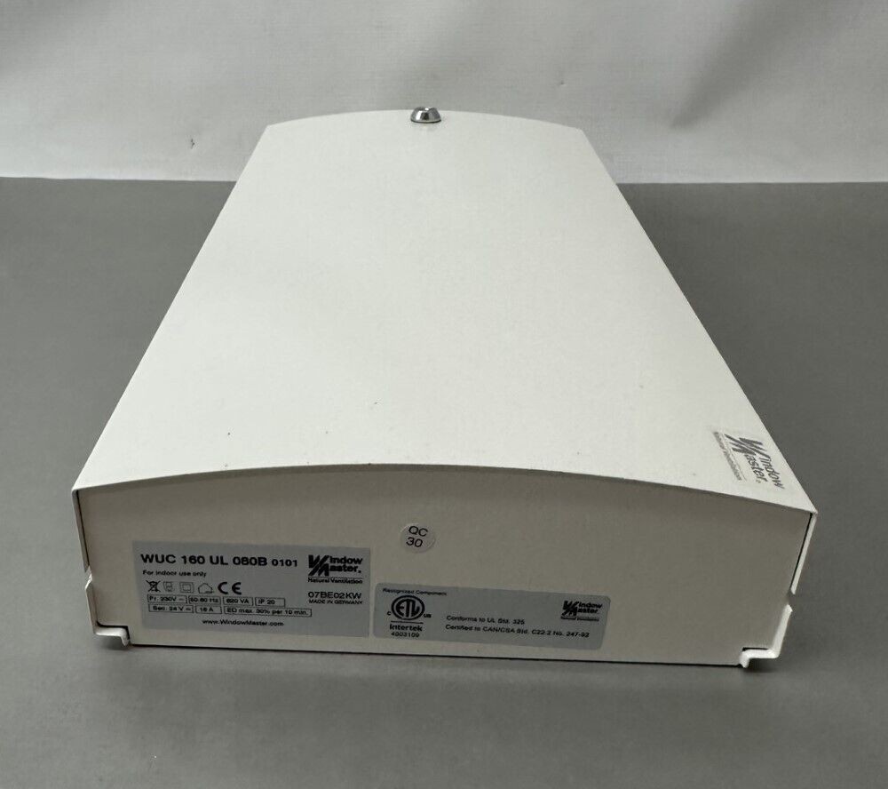 WindowMaster WUC 160 UL 080B 0101 Motor Controller