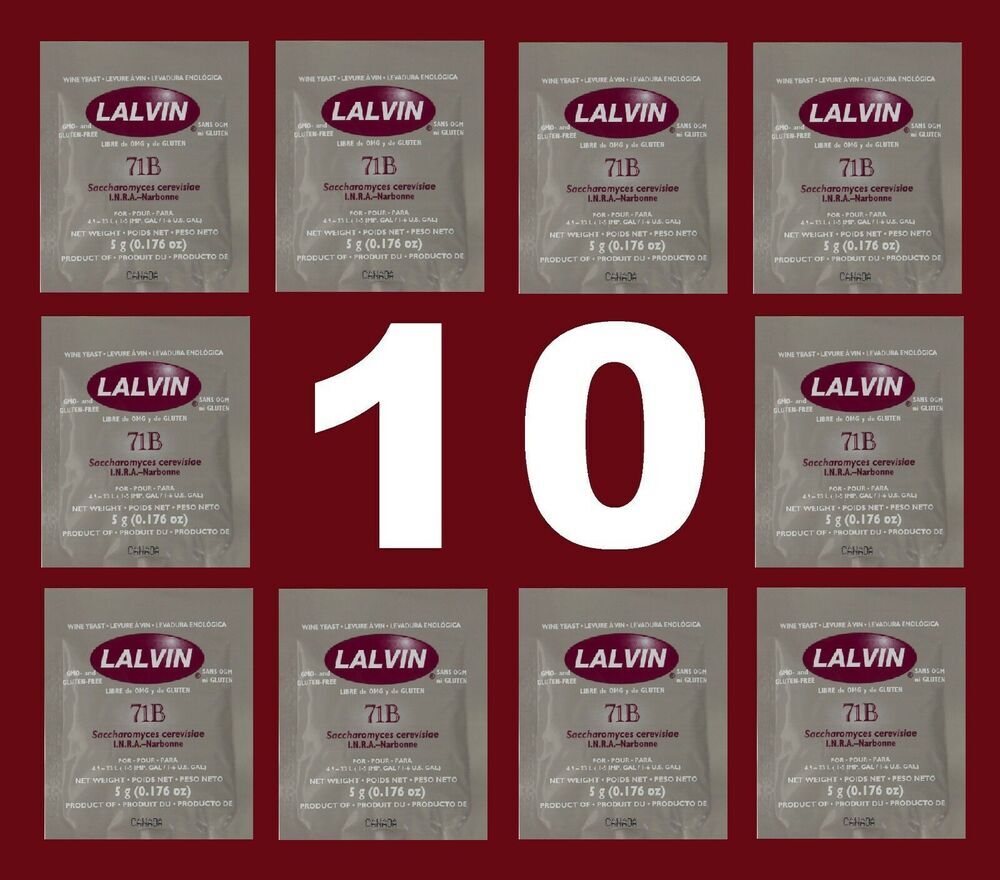 Lalvin 71B Wine Yeast - Packets or Brick